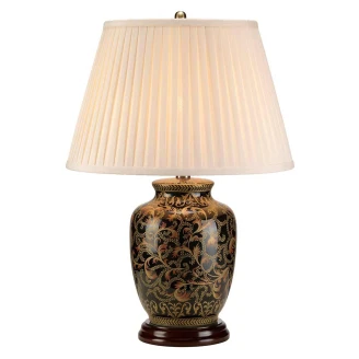 Elstead Bordslampa M <strong>Morris</strong>  Guld, Svart