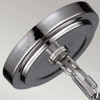 Feiss Hängande Lampa S <strong>Parkman</strong>  Nickel, Vit