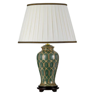 Designer's Lightbox Bordslampa <strong>Sashi</strong>  Grön, Guld