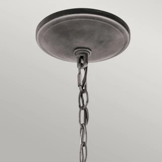 Kichler Hängande Lampa <strong>Taulbee</strong>  Väderbiten Zink Ø 72 cm