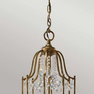Feiss Hängande Lampa Dodeca <strong>Valentina</strong>  Oxiderad Brons