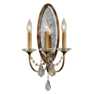 Feiss Vägglampa Trio <strong>Valentina</strong>  Oxiderad Brons