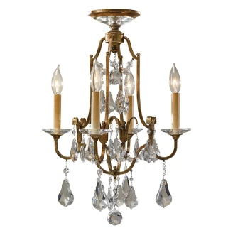 Feiss Hängande Lampa Quadra <strong>Valentina</strong>  Oxiderad Brons