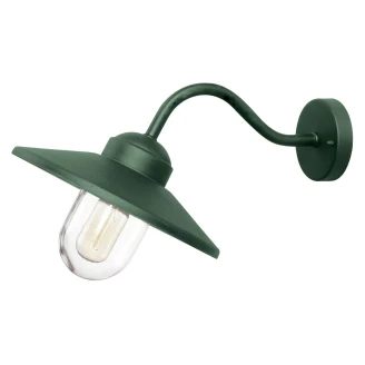 Elstead Vägglampa <strong>Klampenborg</strong>  Grön