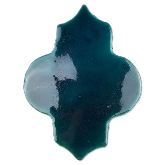 Alteret Handgjort Kakel <strong>Arabesque</strong>  Azul Posidonia Blank 12x15 cm