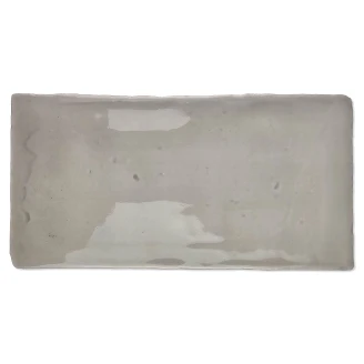 Alteret Handgjort Kakel <strong>Subway</strong>  Gris Perla Blank 8x15 cm