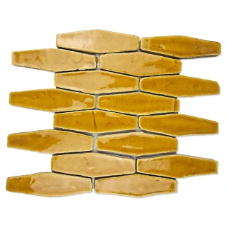 Alteret Handgjort Mosaik Kakel Verona Miel Blank 26x33 (4x13) cm