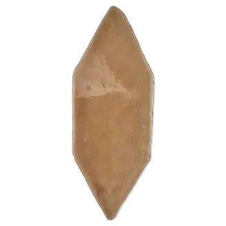 Alteret Handgjort Kakel Essenza Camel Blank 7x18 cm