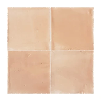Alteret Handgjort Kakel Zellige Camel Blank 10x10 cm