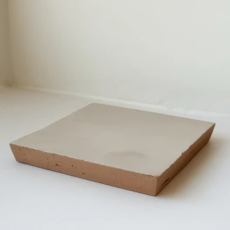 Alteret Handgjort Kakel Zellige Gris Perla Blank 10x10 cm