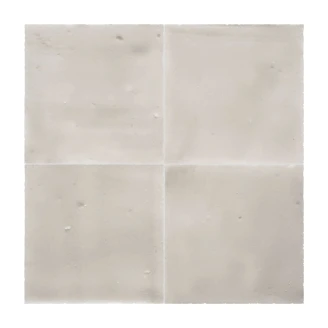 Alteret Handgjort Kakel Zellige Gris Perla Blank 10x10 cm