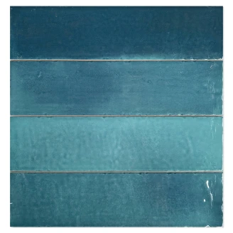 Kakel <strong>Alcazar</strong>  Blå Blank 8x30 cm