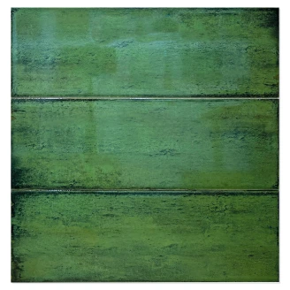 Kakel <strong>Drift</strong>  Grön Blank 12x35 cm