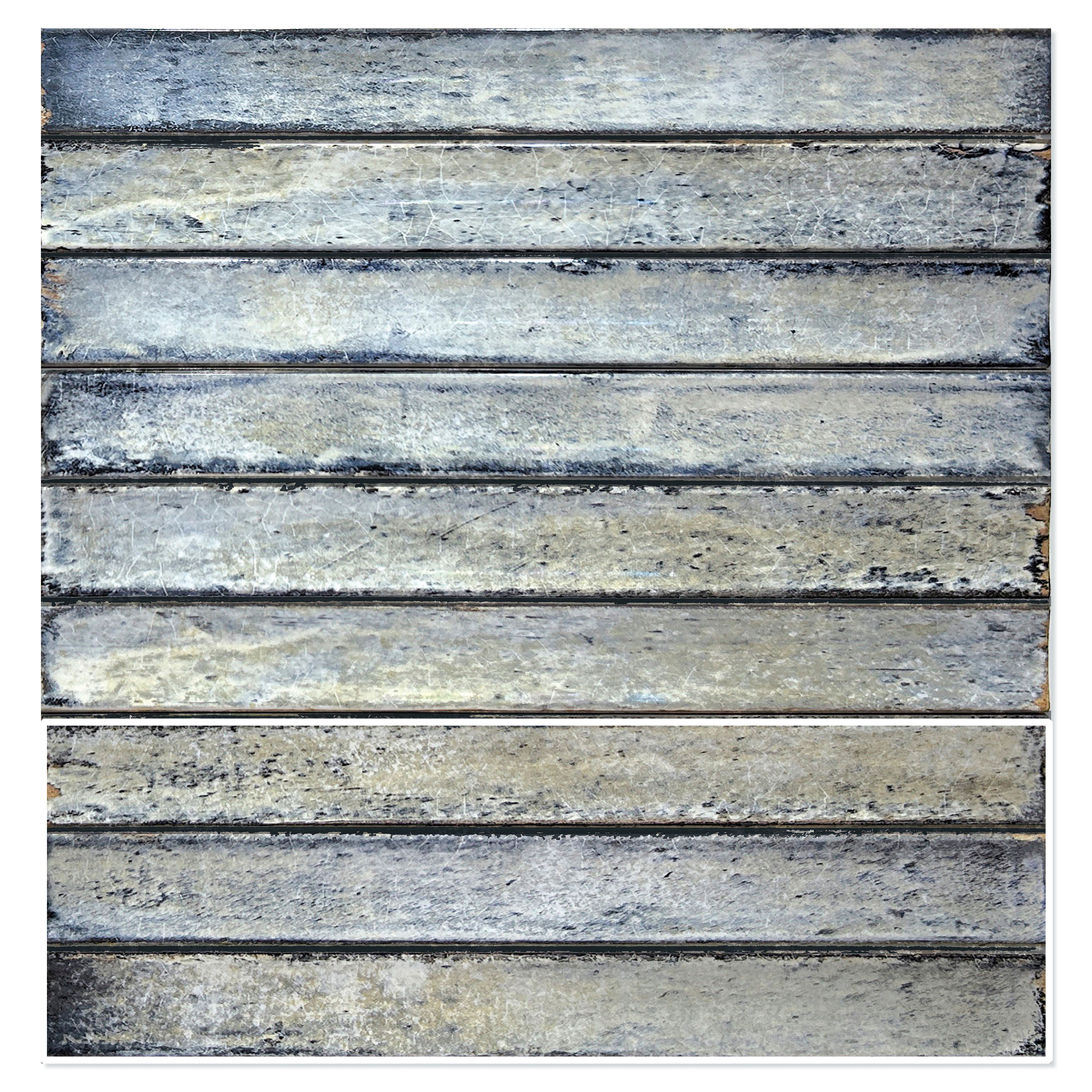 12x35 Kakel Drift Sky Kit-Kat Blank 12x35 cm | Hill Ceramic®