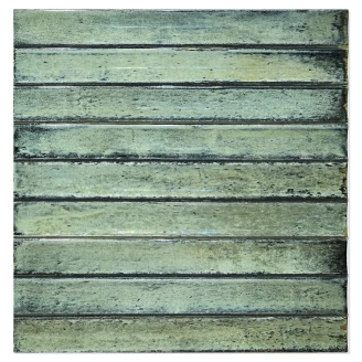 Kakel <strong>Drift</strong>  Sage Kit-Kat Blank 12x35 cm