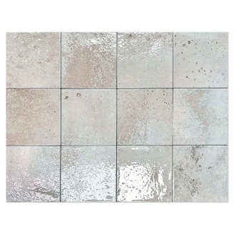 Klinker <strong>Reef</strong>  Grå Matt-Blank 12x12 cm