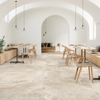 Klinker <strong>Lenor</strong>  Varmbeige Matt 100x100 cm
