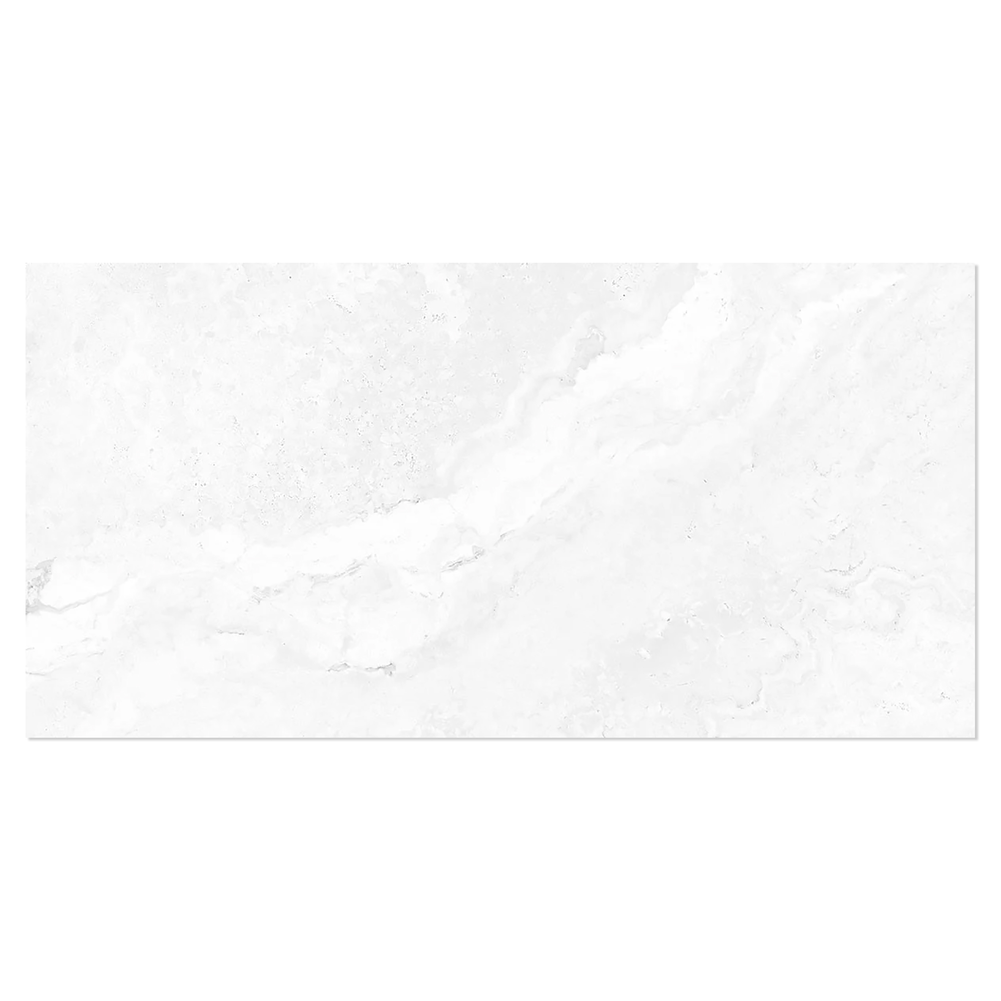 Gulvflis Lenor Hvit Matt-Sateng 120x120 cm