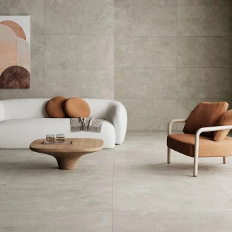 Klinker <strong>Nalin</strong>  Gråbeige Matt 90x90 cm