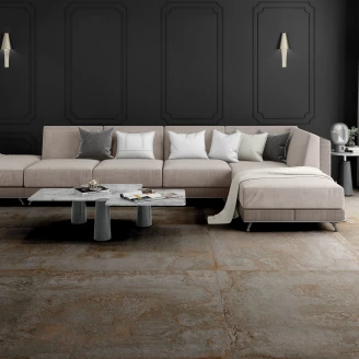 Klinker <strong>Ferrox</strong>  Svart Matt 120x120 cm