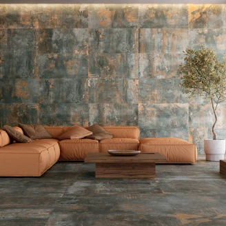 Klinker <strong>Ferrox</strong>  Svart Matt 60x120 cm