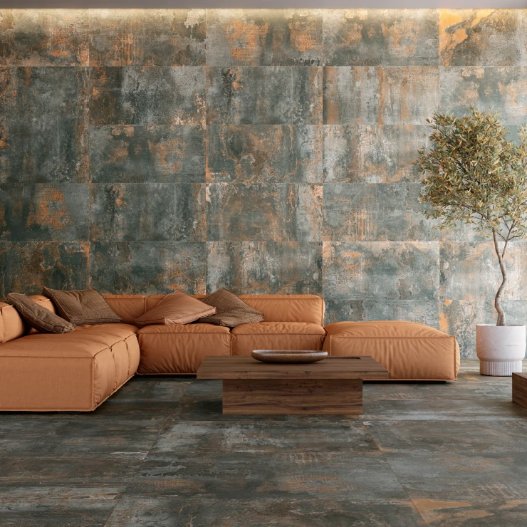 Gulvflis Ferrox Svart Matt 60x60 cm