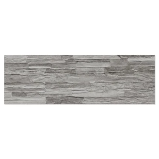 Kakel <strong>Stakka</strong>  Grå Matt-Relief 17x52 cm