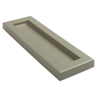Natucer Kakel <strong>Kahn</strong>  Kale Hörn Blank Relief 7x27 cm