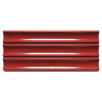 Natucer Kakel Jazz Red Blank Relief 17x40 cm