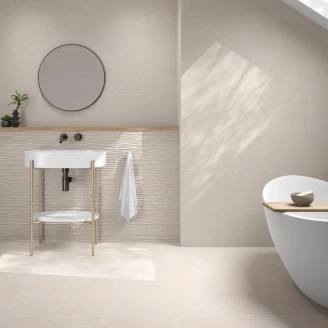 Marmor Klinker <strong>Saphir</strong>  Beige Matt 60x60 cm