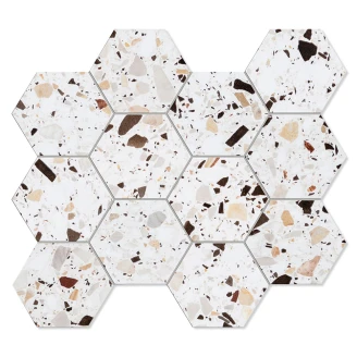 Unicomstarker Mosaik Hexagon Klinker <strong>Venice</strong>  La Fenice Matt 30x34 (9.7x11.2) cm