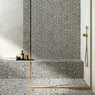 Unicomstarker Mosaik Hexagon Klinker <strong>Venice</strong>  Giudecca Matt 30x34 (9.7x11.2) cm