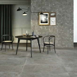 Unicomstarker Hexagon Mosaik Klinker <strong>Evostone</strong>  Natural Matt 30x34 (9.7x11.2) cm