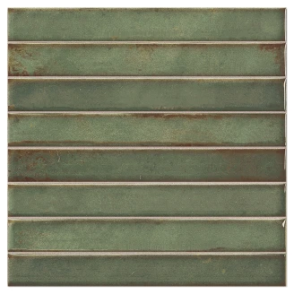Veggflis <strong>Cielo</strong>  Grønn-Murstein Blank 35x35 cm