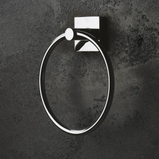 Handduksring <strong>Edris</strong>  Krom Blank