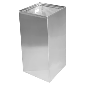 Väggmonterad Papperskorg Krom Matt 45 L
