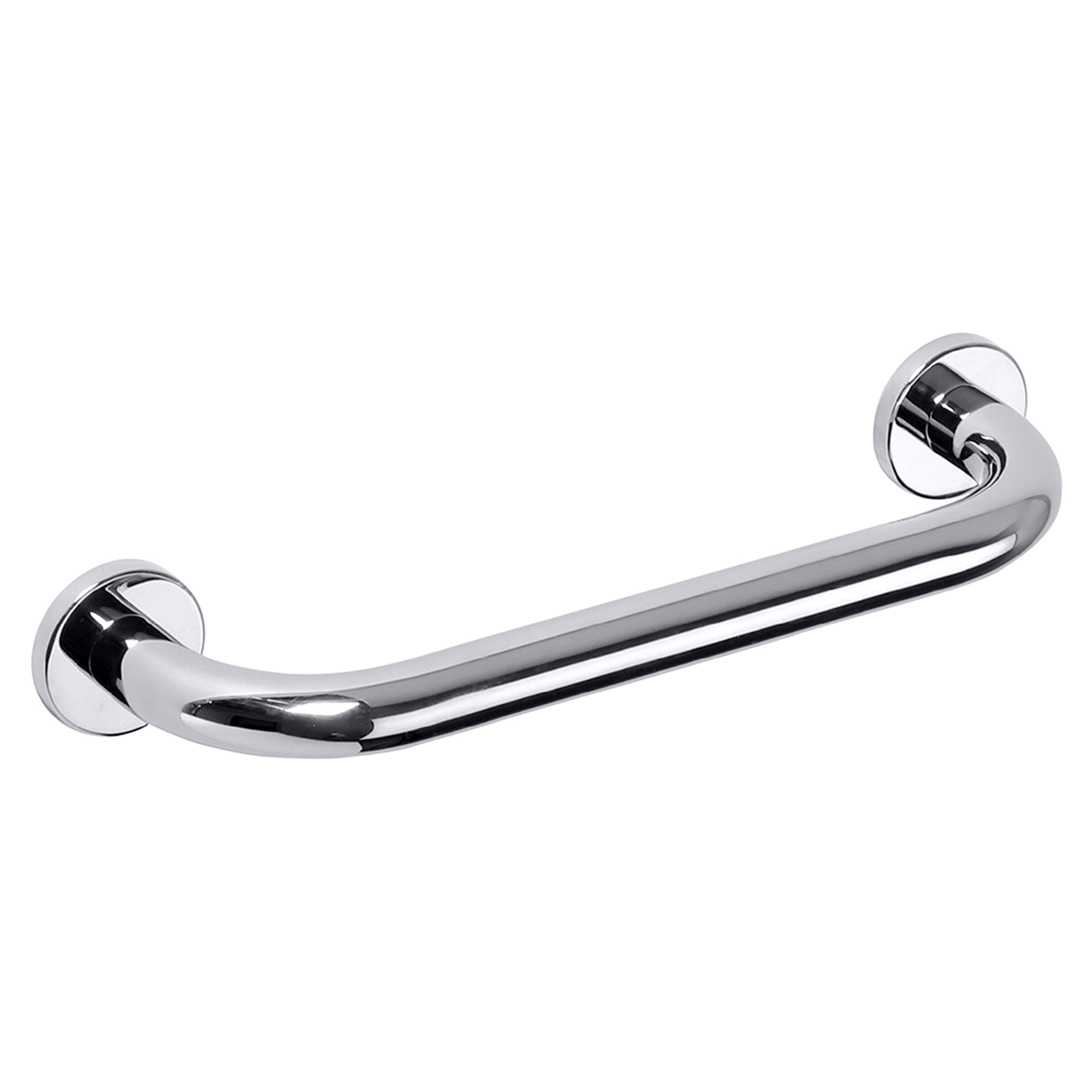 Støttegrep 34 cm Krom Blank