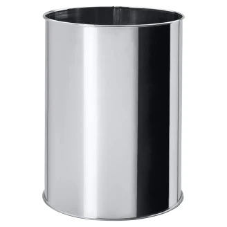 Papperskorg 9 L Krom Blank