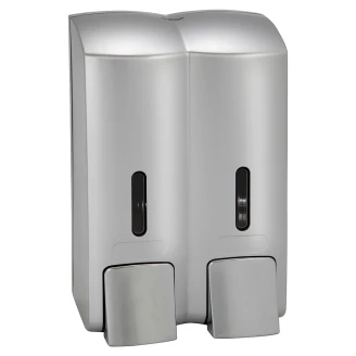 Dubbel Tvåldispenser 300 ml Krom Matt