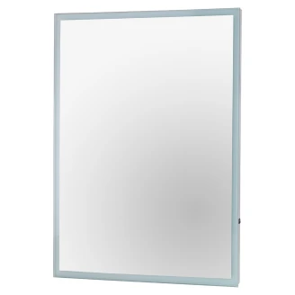Spegel med LED-belysning 60x80 cm