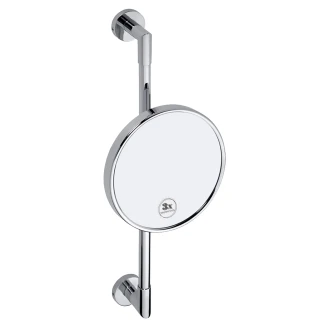 Sminkspegel på Stång <strong>Elega</strong>  Krom Matt 20 cm