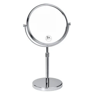 Sminkspegel <strong>Elega</strong>  Krom Matt 20 cm Teleskopisk