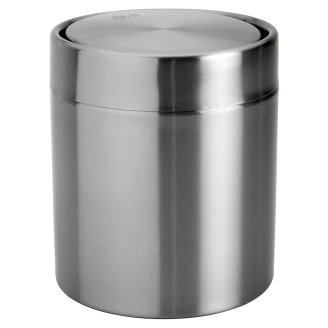 Avfallsbehållare Krom Matt 1,5 l