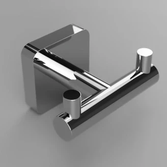 Dubbelväggkrokar <strong>Maeve</strong>  Krom Blank