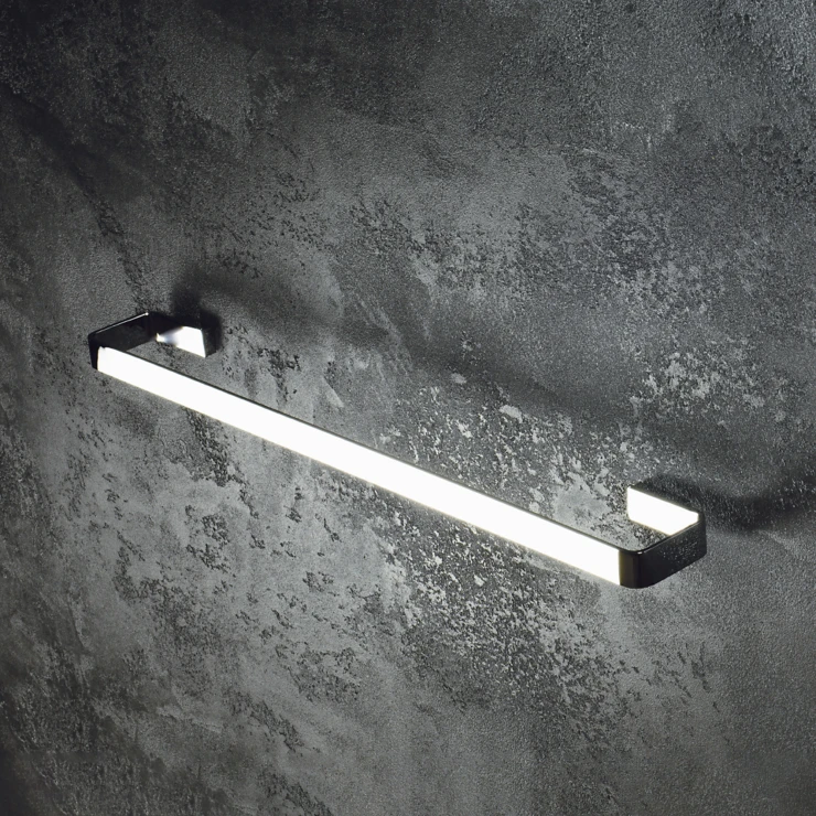 Håndkleholder Fleurette Krom Blank 60 cm