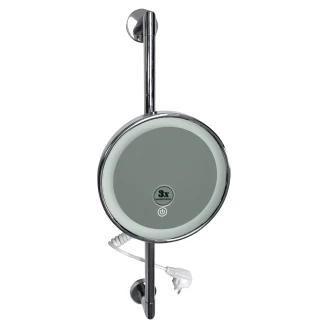 Sminkspegel med LED-belysning <strong>Elega</strong>  Krom Blank 20 cm