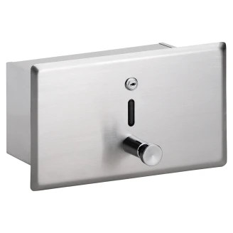 Integrerad Tvåldispenser Krom Matt 1000 ml