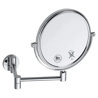 Sminkspegel Krom Matt 20 cm