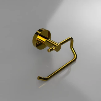 Toalettpappershållare utan Lock <strong>Salina</strong>  Guld Blank