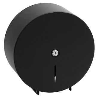 Toalettpappershållare Jumbo Svart Matt 26 cm